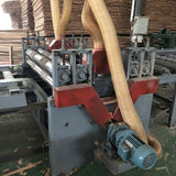 Horizontal and vertical edge sawing machine